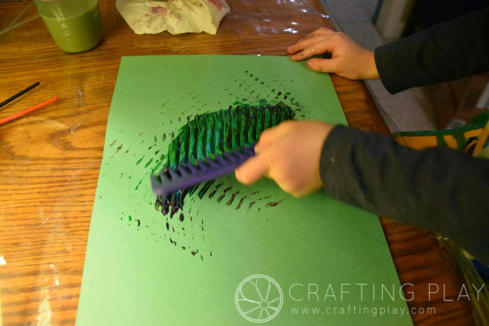 Comb Painting at Explore collection of Comb Painting