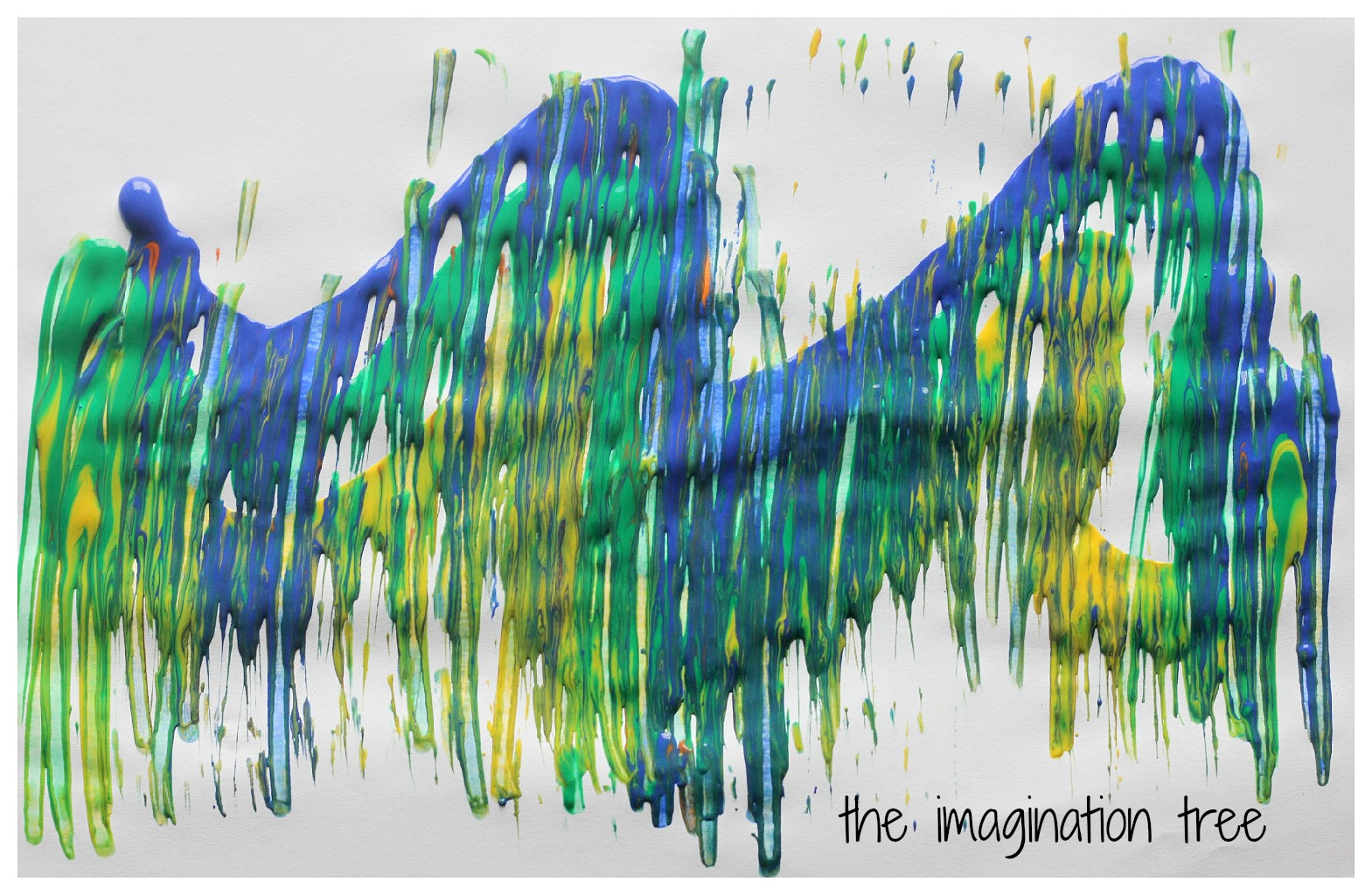 1569x1024 Rainbow Comb Paintings - Comb Painting