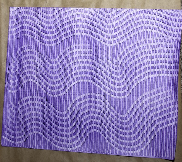 600x534 Paste Paper Chewing With The Paper Chipmunk - Comb Painting