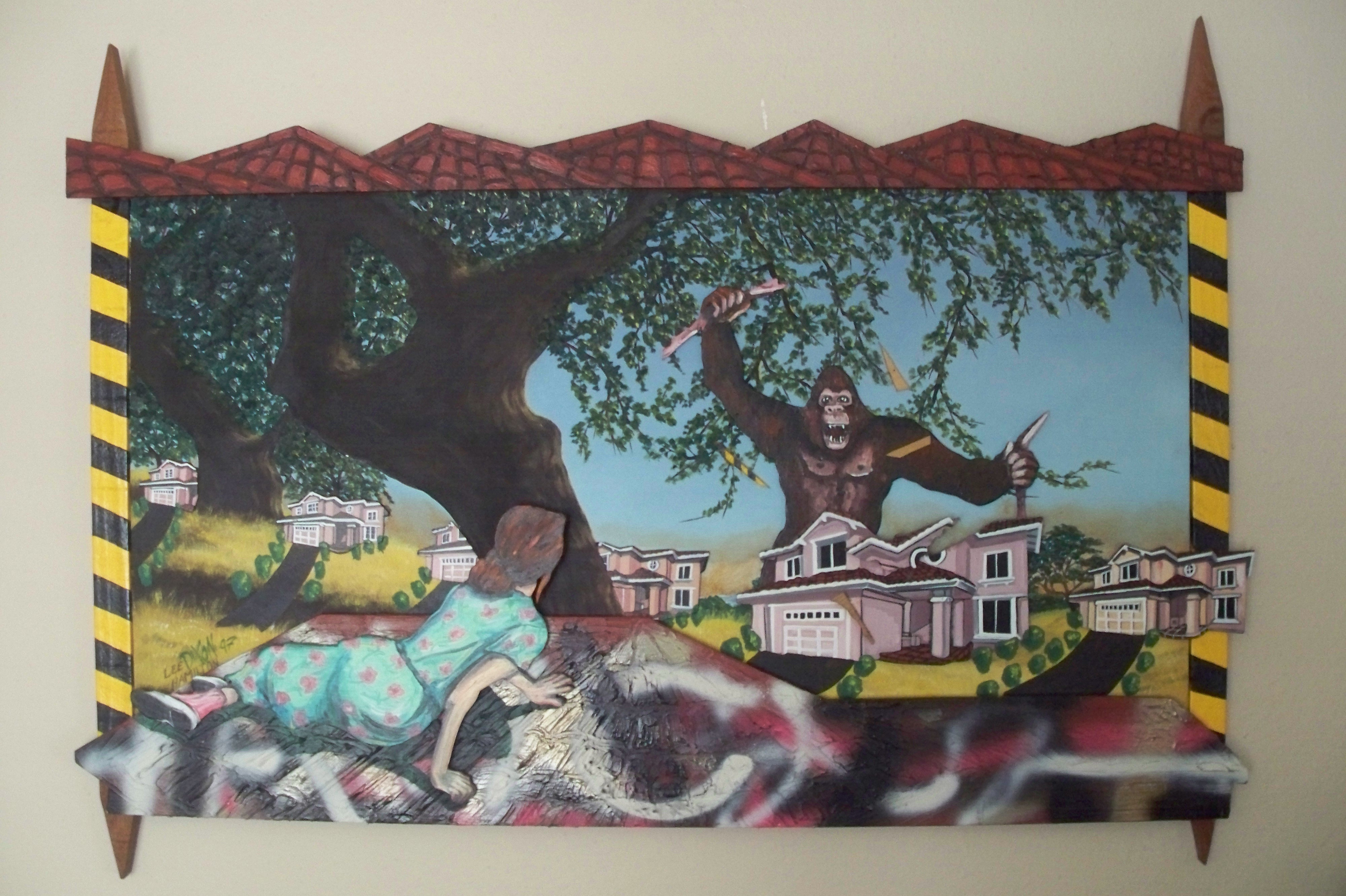 4000x2664 Published Article, Dixon Combine The Art Crowd - Combine Painting