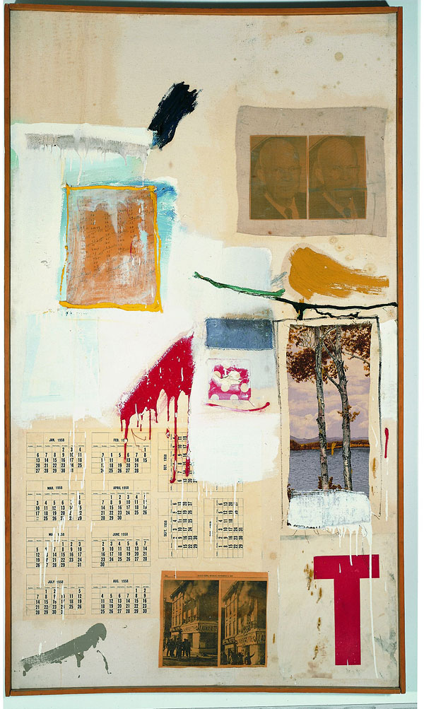 600x1003 Robert Rauschenberg, Combines - Combine Painting