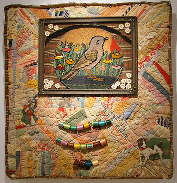 354x366 The Art Of Katie Runnels - Combine Painting