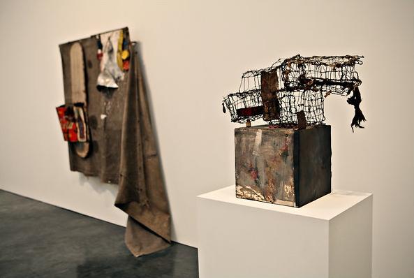 593x398 Updates, Live Rauschenberg - Combine Painting