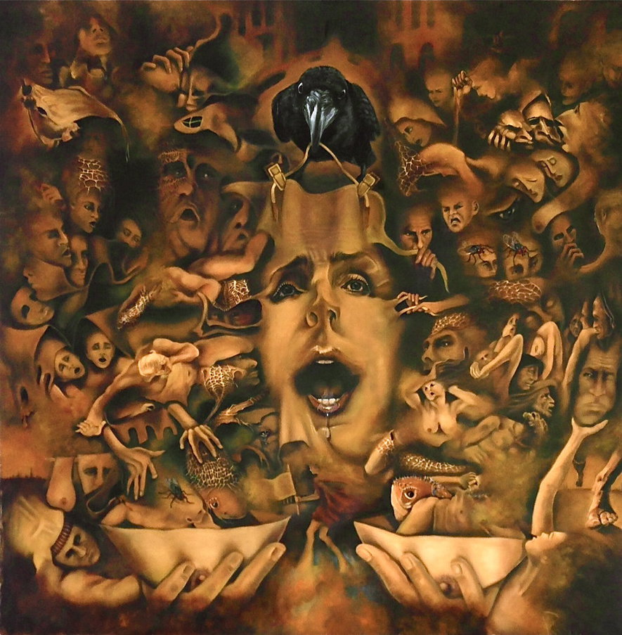 885x903 Dante, The Divine Comedy, Inferno, Canto 5 By Shahlac - Comedy Painting