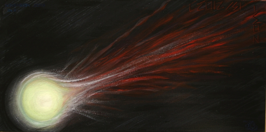 899x448 Memoriam - Comet Painting