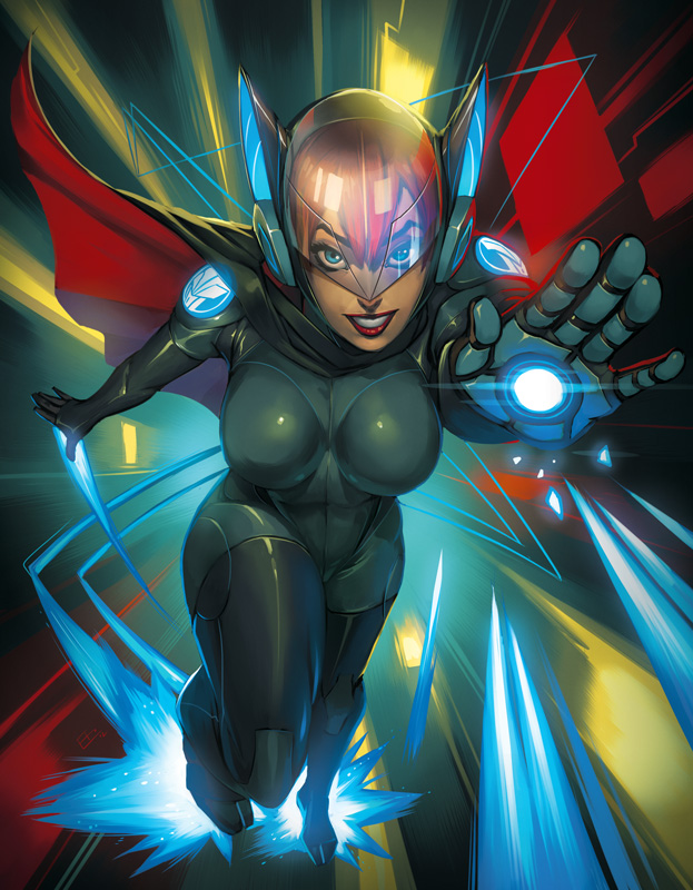 623x800 How To Paint A Comicbook Character In Photoshop, Part 1 Advanced - Comic Book Painting