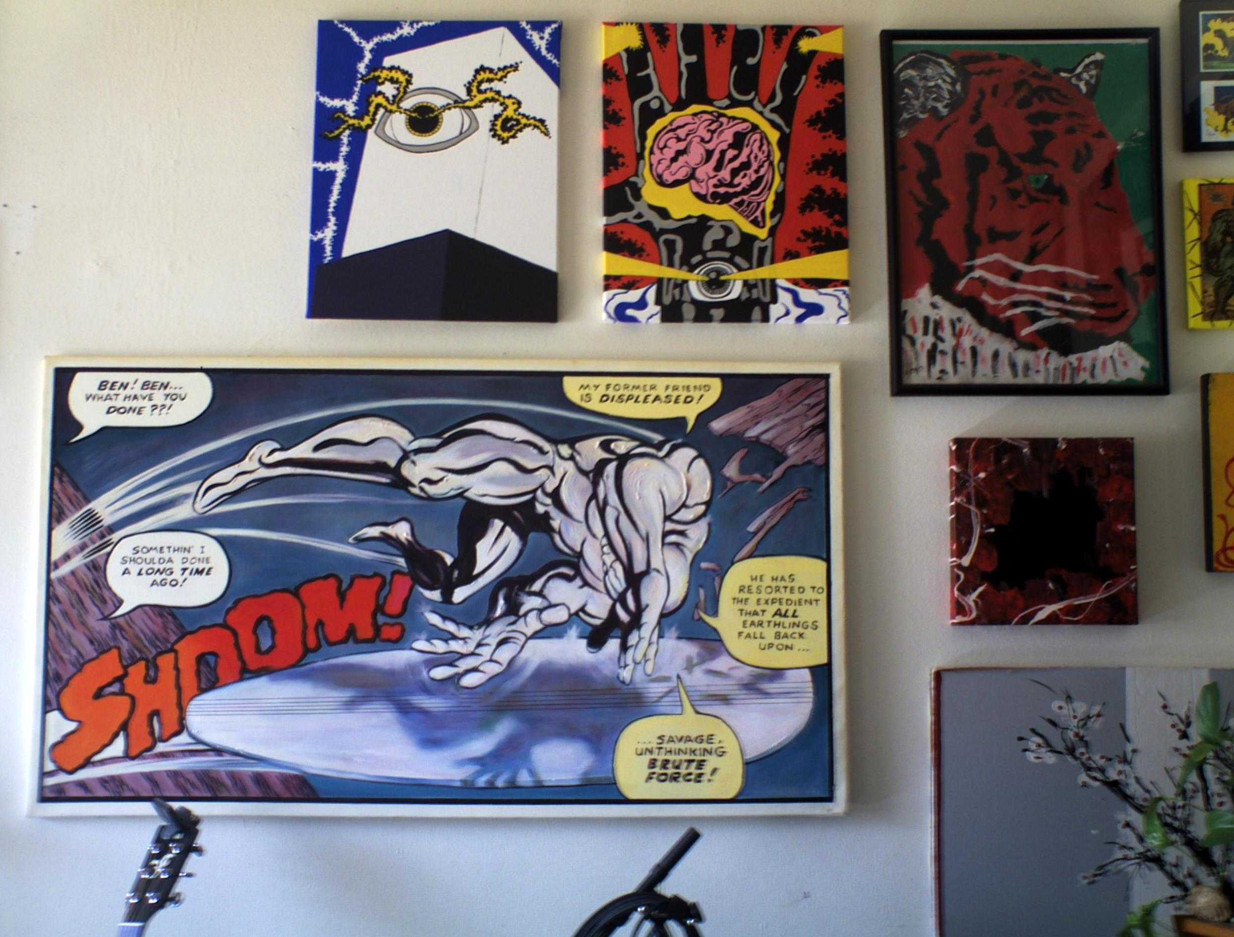 2489x1889 Why Comic Book Blogging Totally Rules 2011 In Review Mars Will - Comic Book Painting