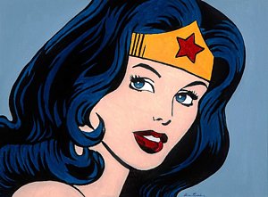 300x221 Comic Book Heroes Paintings Fine Art America - Comic Book Painting