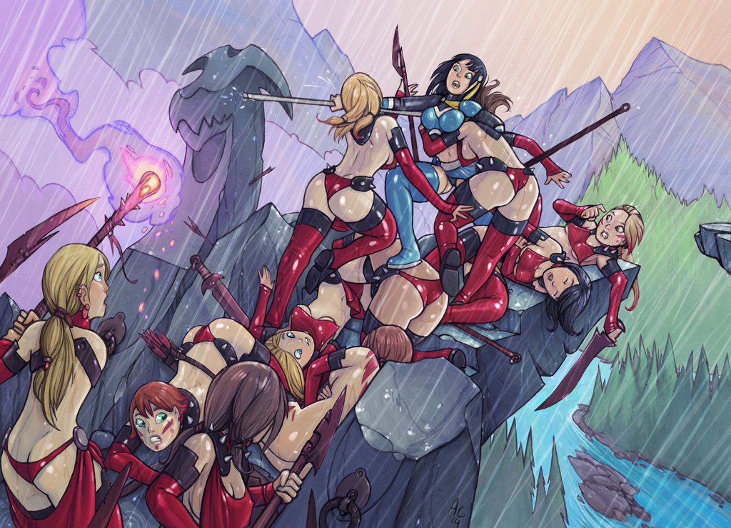 1024x739 Remnant Comic Painting By Alexi C - Comic Painting