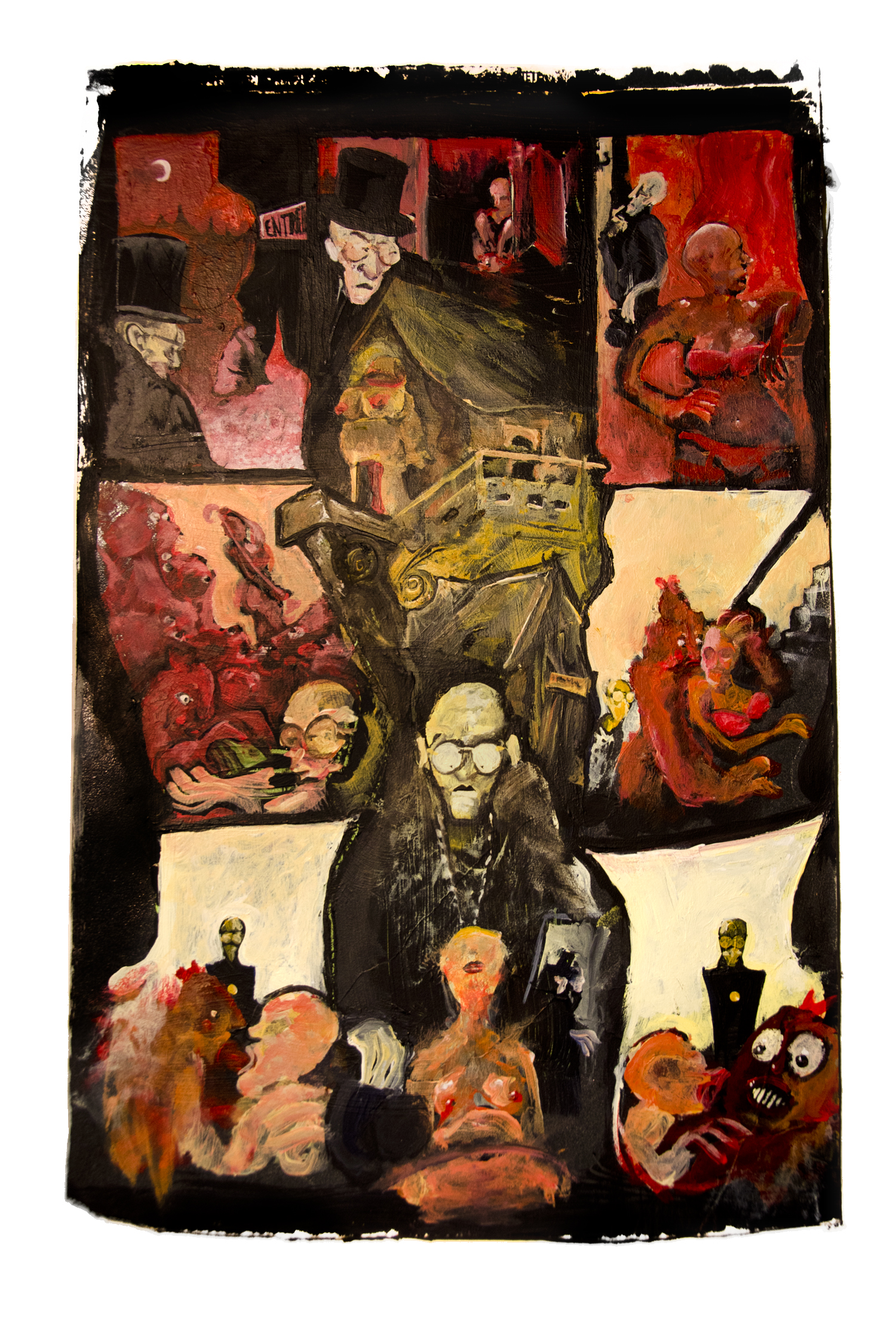 1500x2211 Comic Painting By Test Object On Newgrounds - Comic Painting