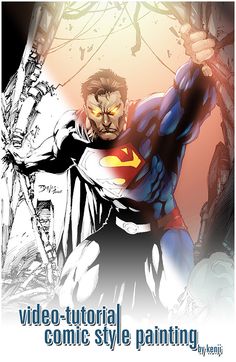 236x362 Lining A Doujinshi With Manga Studio Software Tutorials - Comic Style Painting