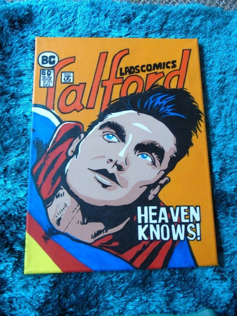 768x1024 Morrissey Comic Style Painting In Prestwich, Manchester Gumtree - Comic Style Painting