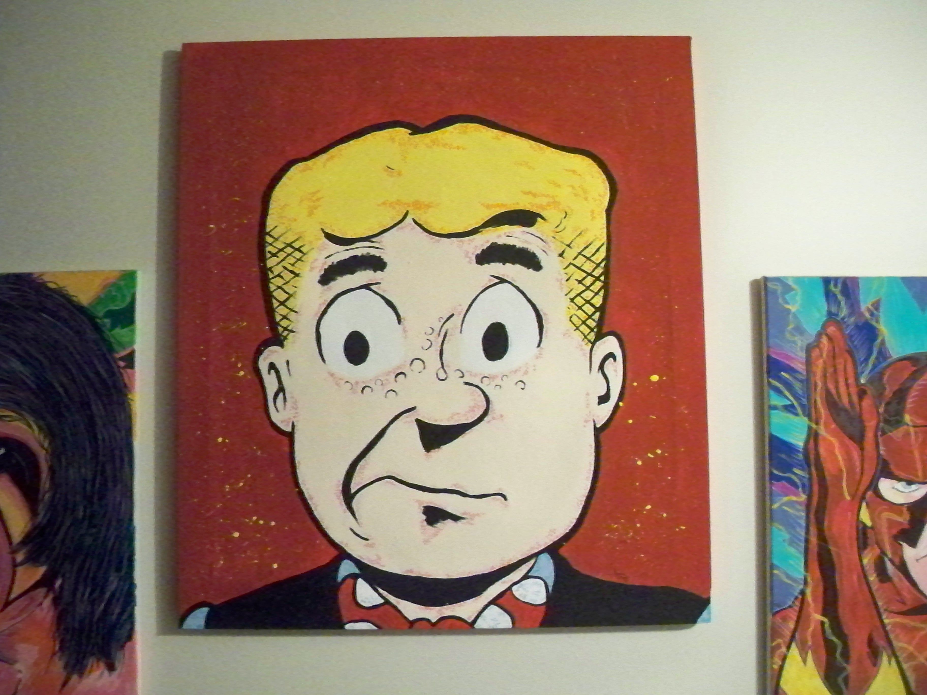 3648x2736 Classic Comic Style Archie Painting. Art Of Typh - Comic Style Painting