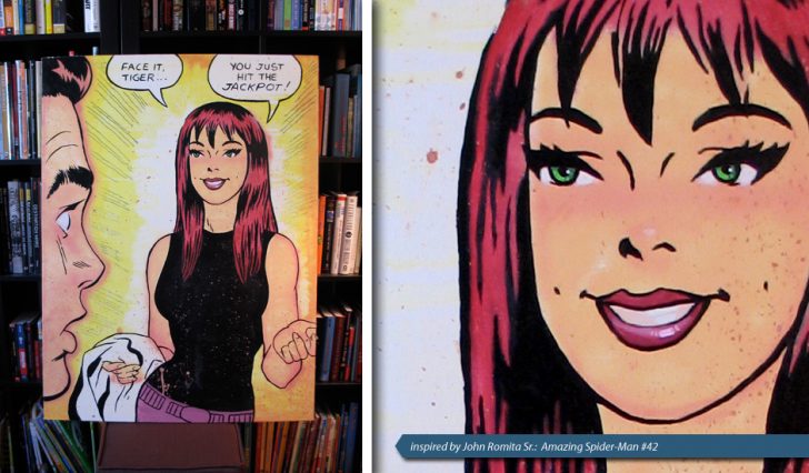 728x426 Comic Book Style Paintings - Comic Style Painting