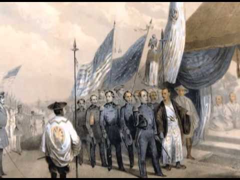 480x360 Commodore Mathew C. Perry - Commodore Perry Japanese Painting