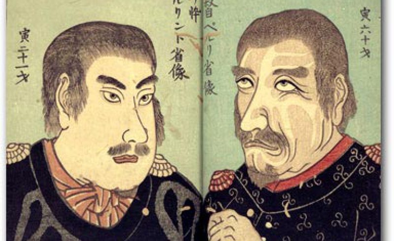 800x491 Commodore Perry Japanese Painting Beauty Within Clinic - Commodore Perry Painting