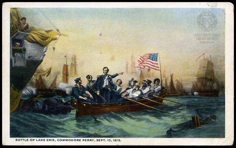 1000x629 Library Wheeling History Gt Biography John Joliffe Yarnall - Commodore Perry Painting