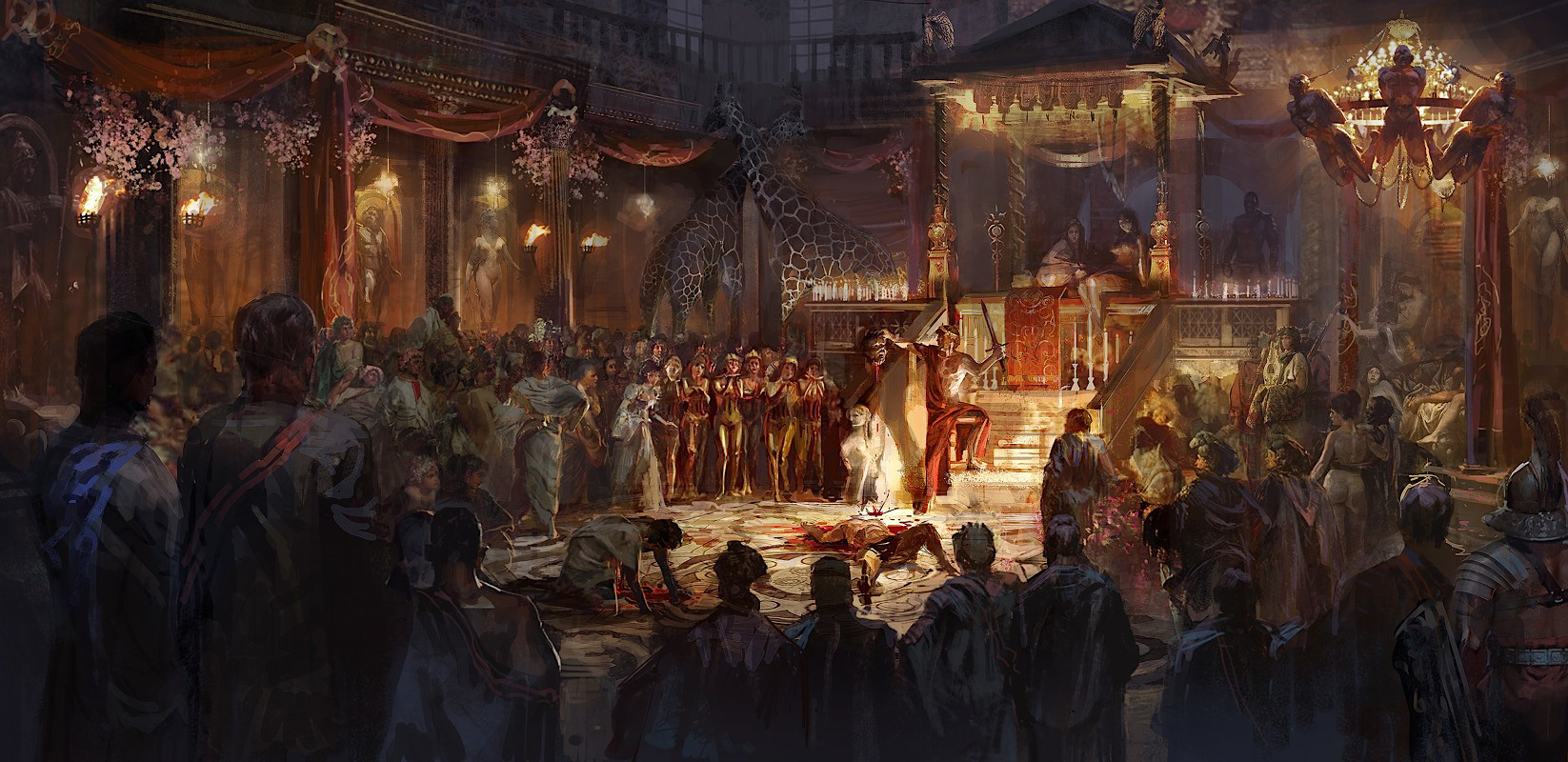 1646x800 Artstation - Commodus Painting