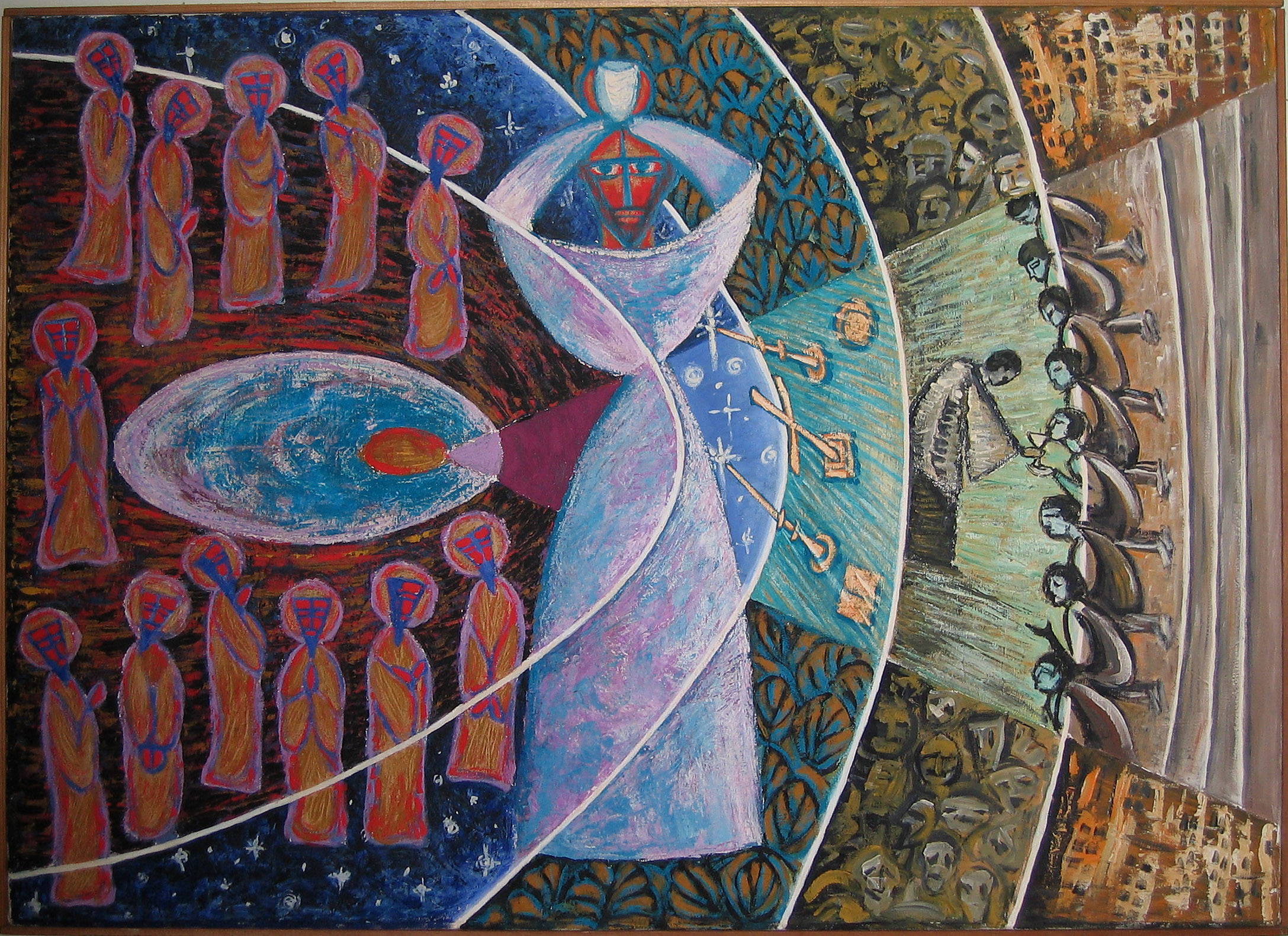 2175x1581 Libuse Lukas Miller - Communion Painting