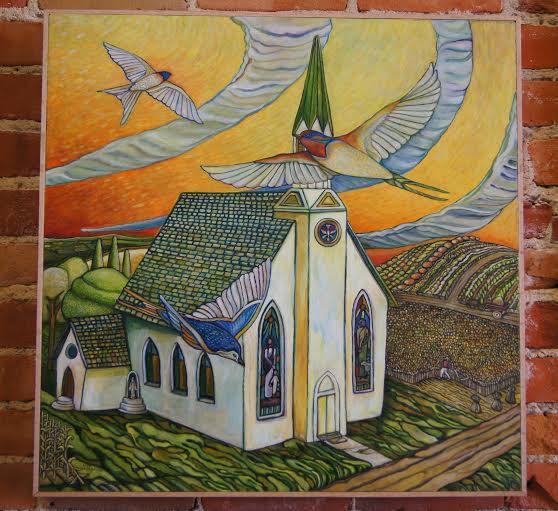 558x511 Communion Painting - Communion Painting