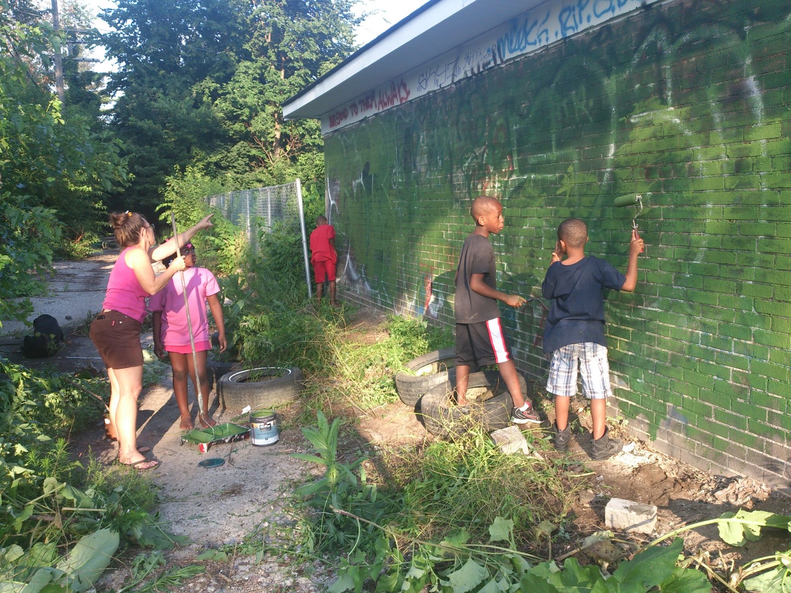 1600x1200 Fireweed Universe City Community Service And Painting Monsters - Community Service Painting