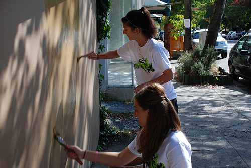 500x334 Fremont Universespu Freshmen Begin School With Community Service - Community Service Painting