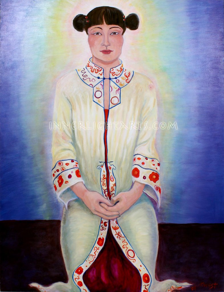 785x1024 Quan Yin Mother Of Compassion 36 X 48 Oil Painting An Artist'S - Compassion Painting