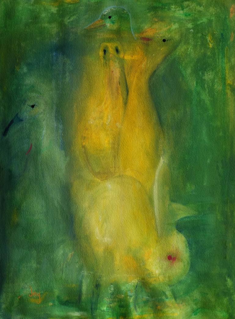 770x1047 Saatchi Art Awakening Compassion Painting By Jay Resch - Compassion Painting