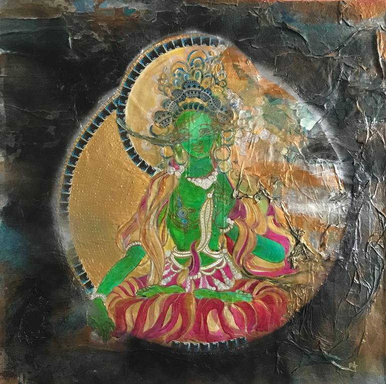 770x765 Saatchi Art Compassion Painting By Pamella Allen - Compassion Painting