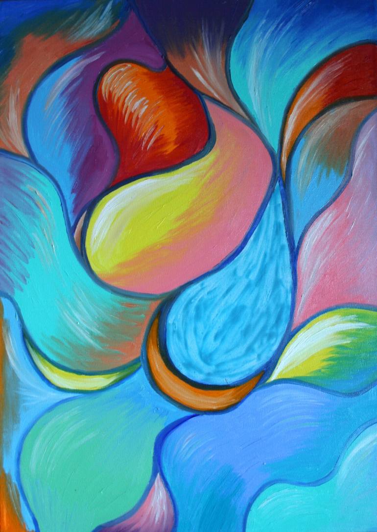 770x1086 Saatchi Art Human Defines Compassion Painting By Aleksandra - Compassion Painting