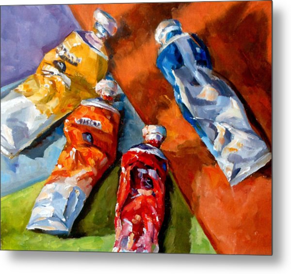 600x565 Complementary Colors Painting By Mark Hartung - Complementary Colors Painting