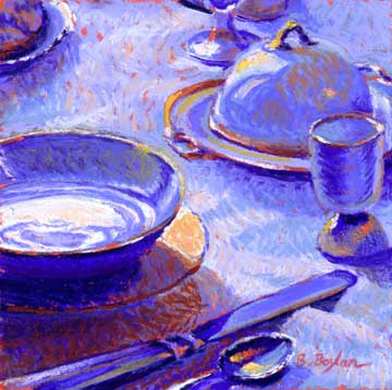 360x358 Fun Color Study On Split Complimentary - Complementary Colors Painting