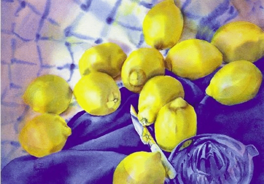 530x370 How To Paint Vibrant Watercolours Using Complementary Colour Pairs - Complementary Colors Painting