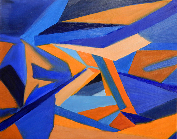 600x471 Color Room On Behance - Complementary Colors Painting