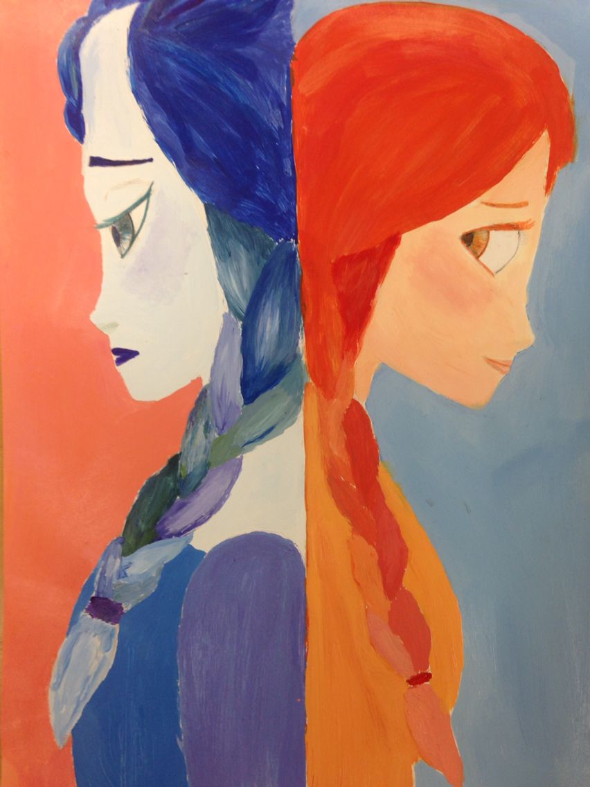 852x1136 Frozen! - Complimentary Painting