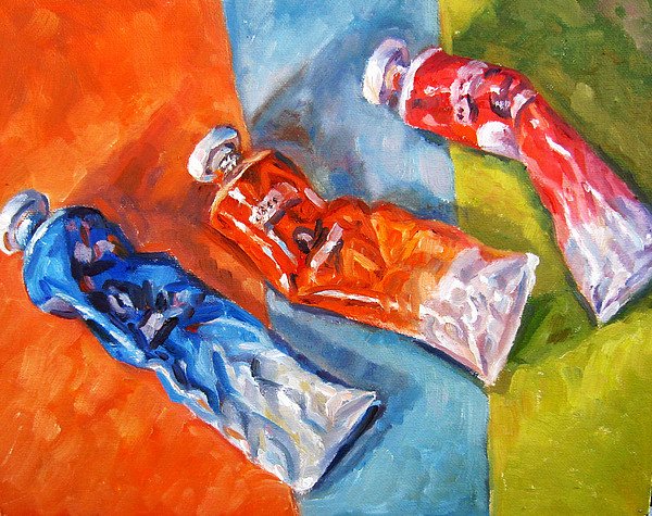 600x475 Complementary Colors Painting By Mark Hartung - Complimentary Painting