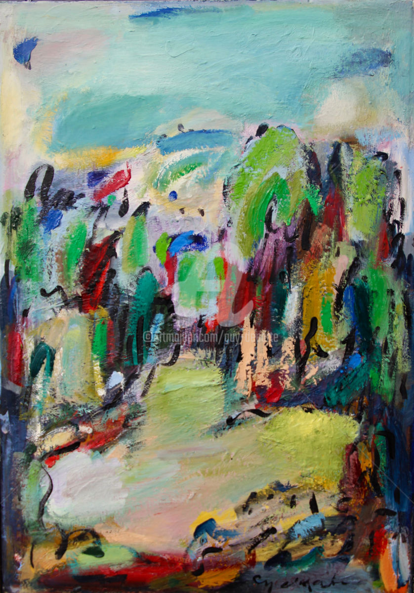 838x1200 Paysage Composite (Guy Departe) - Composite Painting