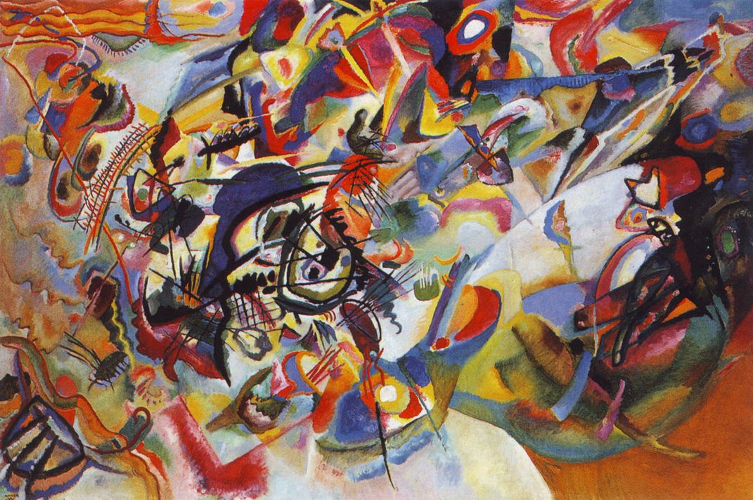 1071x712 Wassily Kandinsky Composition Vii, 1913 - Composition Vii Painting