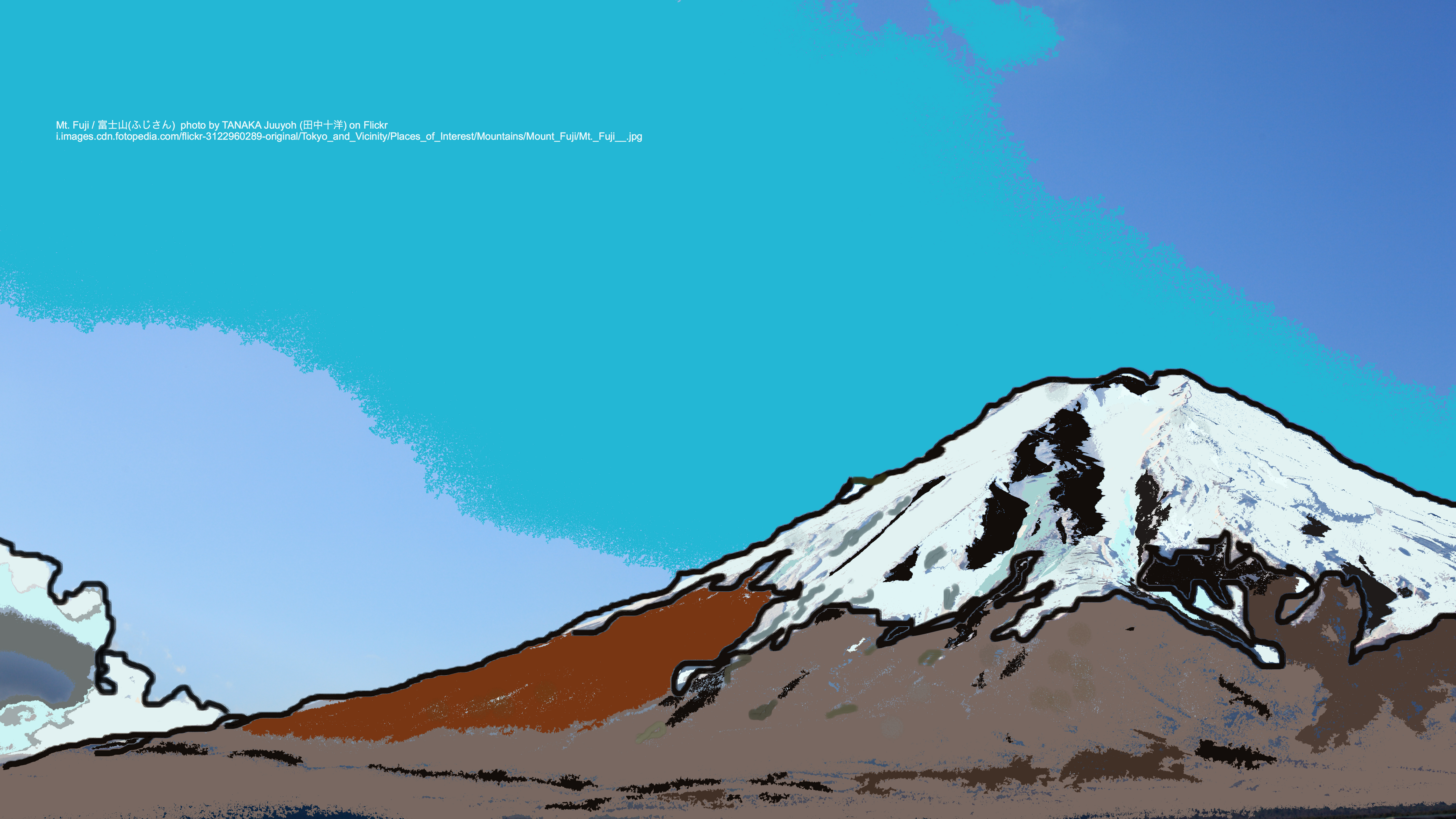 5616x3159 Digital Art The Muralman (Mike Mural) - Computer Painting