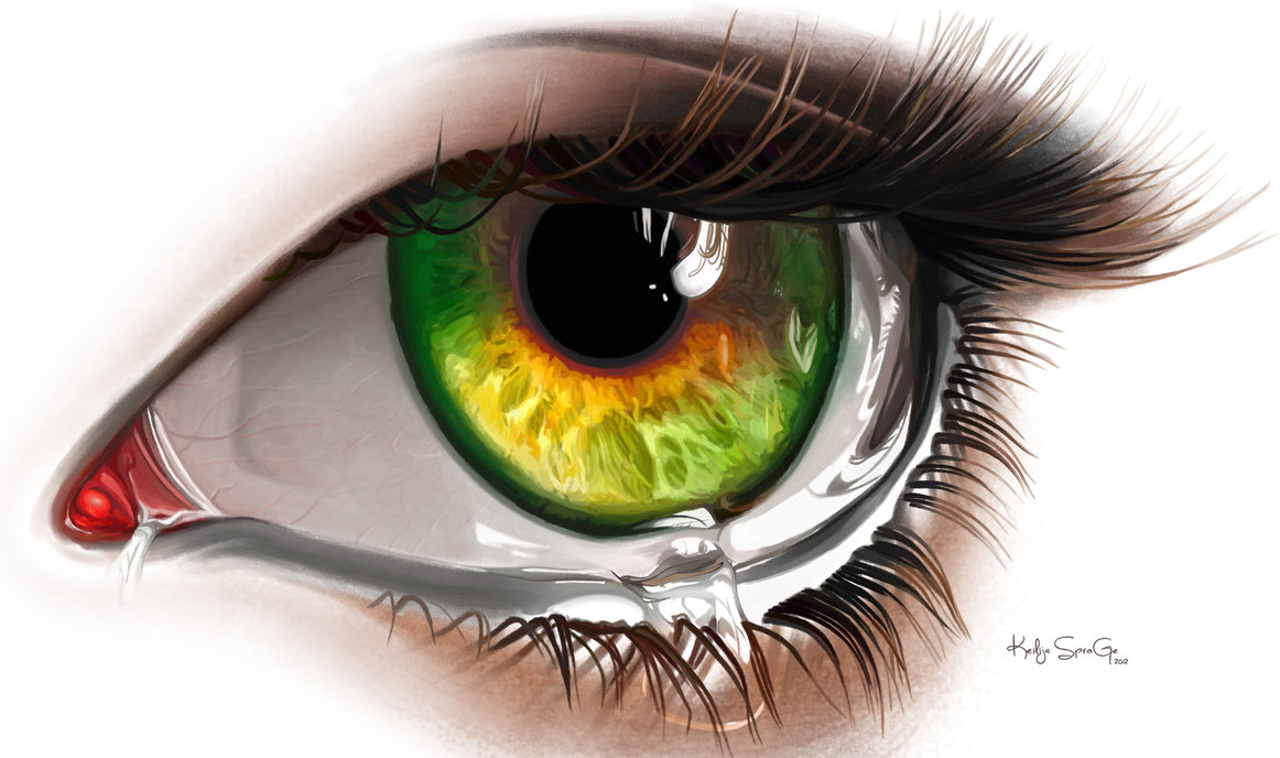 1162x688 Digital Painting Eye By Keillly - Computer Painting