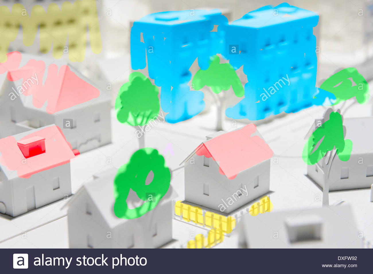 1300x957 Kids Painting In Photosop On Computer Stock Photo 67961294 - Computer Painting