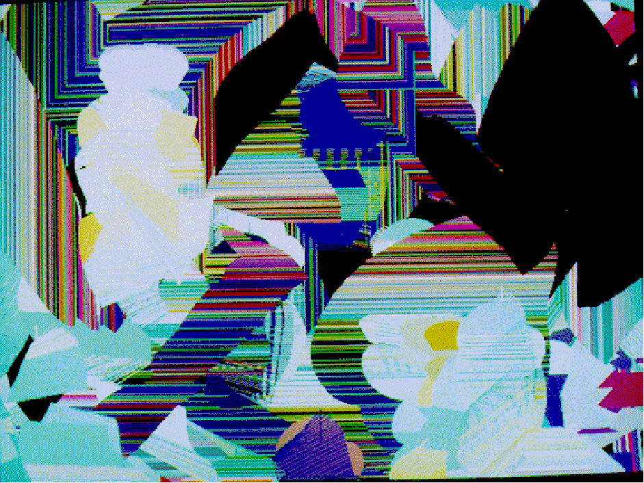 941x705 Kinetic Computer Painting - Computer Painting