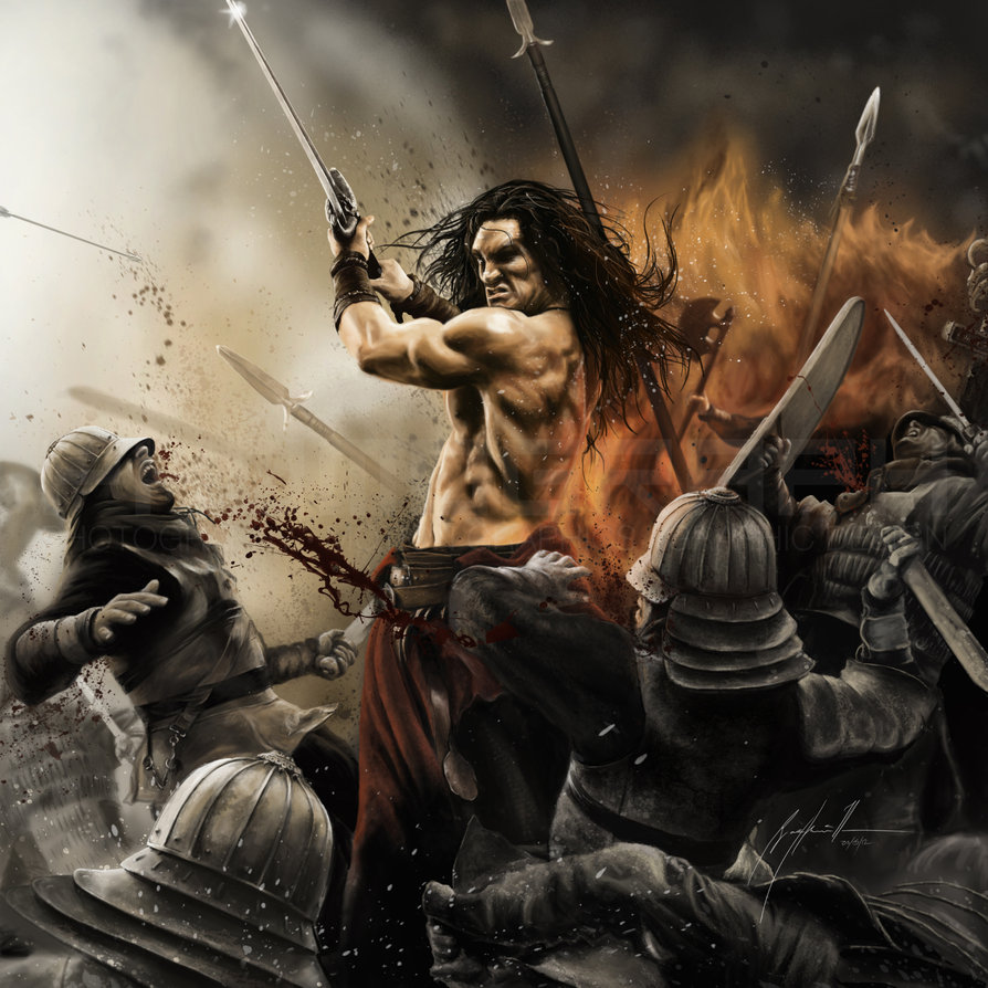 894x894 Digital Painting] Conan The Barbarian By Phomograph - Conan Painting