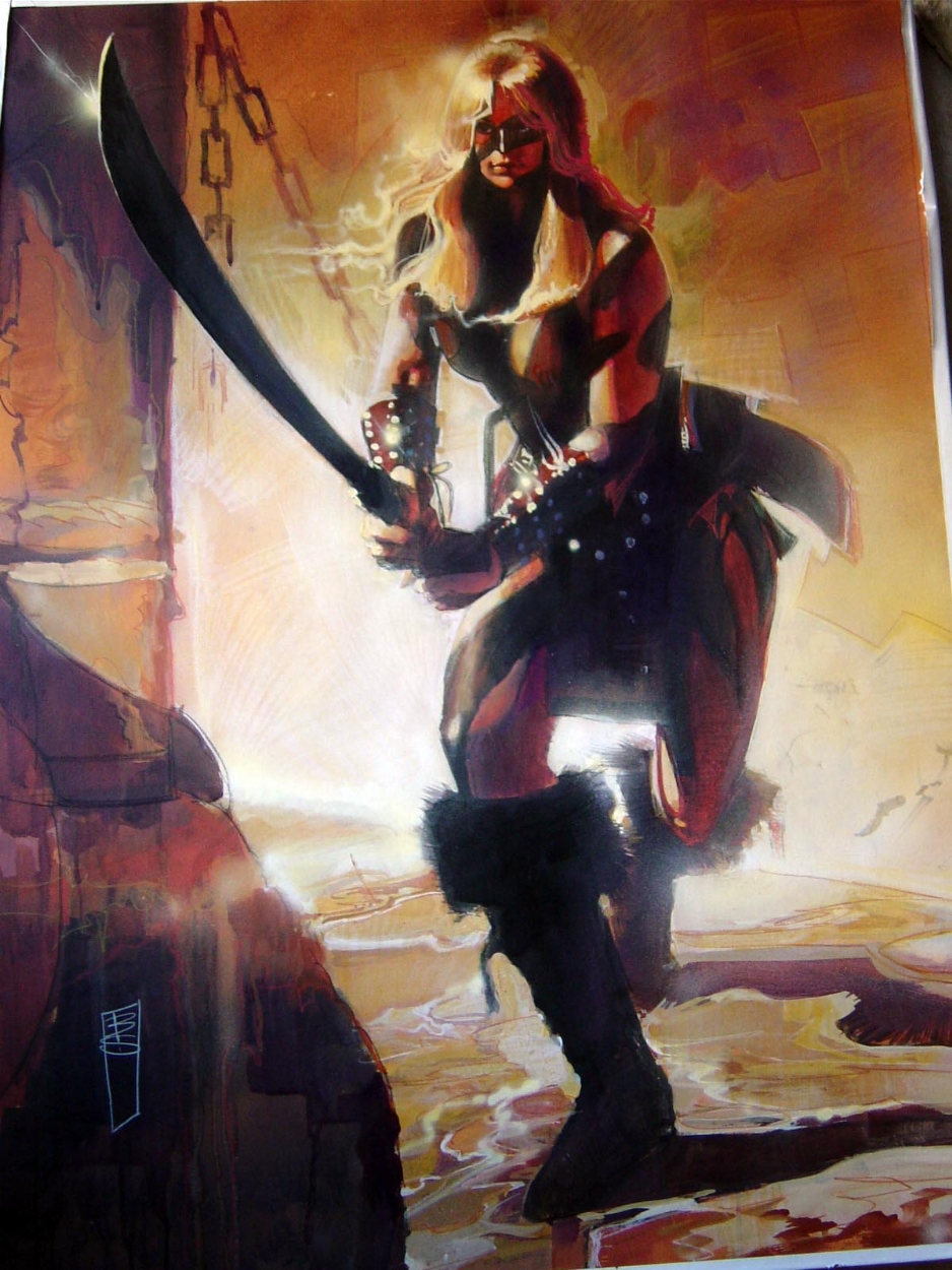 938x1250 Bill Sienkiewicz Conan Painting 30 By 40, In Sal Abbinanti's Bill - Conan Painting