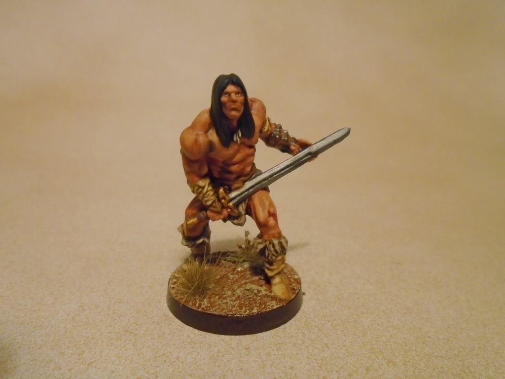 1024x768 Painting Progress Conan And Hadrathus Musings Of The Welsh Wizzard - Conan Painting