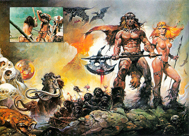 605x437 The Conan Completist - Conan Painting