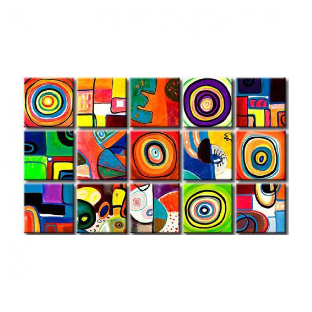 1000x1000 Painting Concentric Circles - Concentric Circles Painting