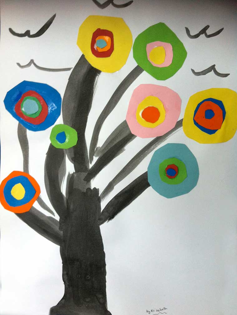 760x1009 Concentric Circles Art Cabin's Blog - Concentric Circles Painting