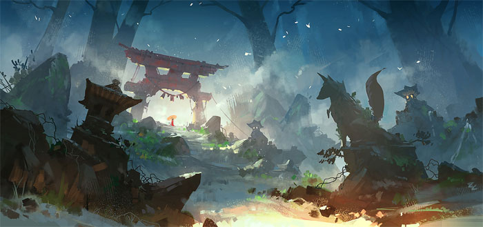 700x329 Digital Painting Concept Art, Techniques, Tips, And Tutorials - Concept Painting