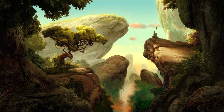 934x467 Digital Painting The Dean Observance - Concept Painting